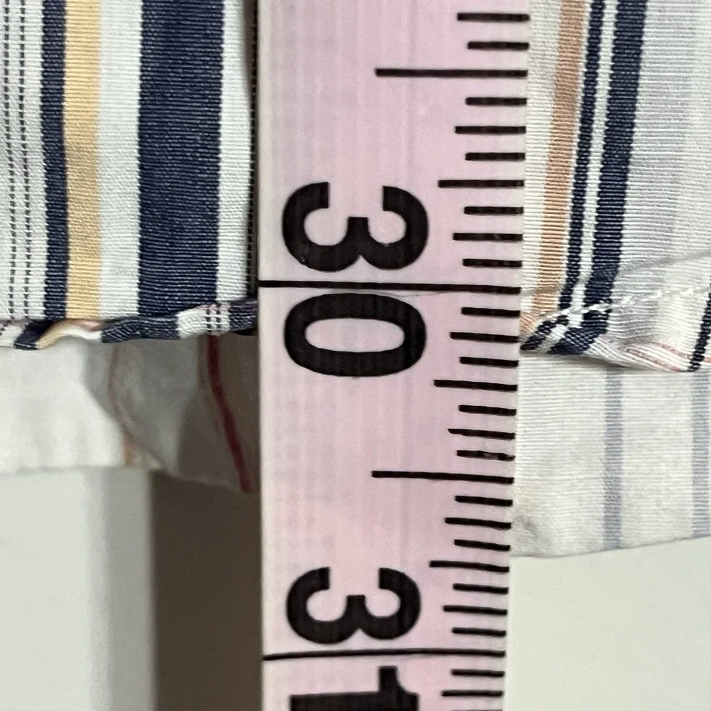 Men's Banana Republic Long Sleeve‎ Button Down Plaid Shirt Size Large Multicolor
